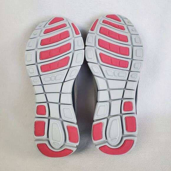 Hytest Safety Footwear Woman’s 6 W Athletic Oxford Steel Toe K17112 Grey Pink - Picture 7 of 9